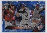 League Leaders - Bryce Harper, Nolan Arenado, Carlos Gonzalez #/250