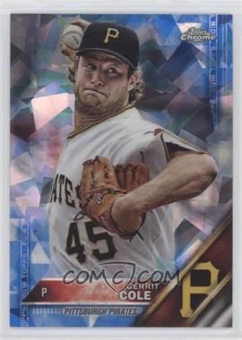 2016 Topps - [Base] - Box Set Chrome Sapphire Edition #452 - Gerrit Cole /250