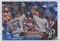 Checklist - Motor City Mashers (Tigers Stars Roar to Offensive Outburst) #/250