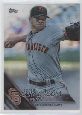 2016 Topps - [Base] - Clear #320 - Jake Peavy /10 [EX to NM]