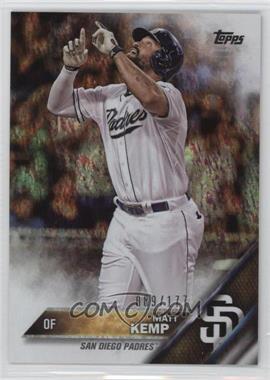 2016 Topps - [Base] - Factory Set Foil #112 - Matt Kemp /177