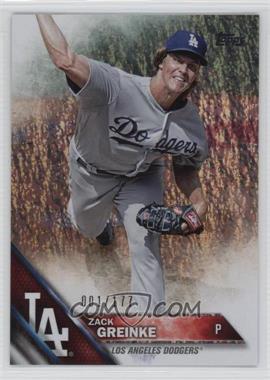 2016 Topps - [Base] - Factory Set Foil #32 - Zack Greinke /177