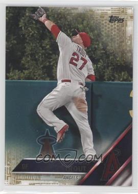 2016 Topps - [Base] - Gold #1 - Mike Trout /2016