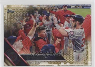 2016 Topps - [Base] - Gold #318 - Washington Nationals /2016