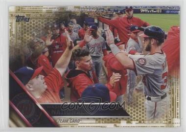 2016 Topps - [Base] - Gold #318 - Washington Nationals /2016