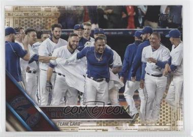 2016 Topps - [Base] - Gold #332 - Toronto Blue Jays /2016