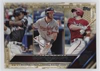 League Leaders - Paul Goldschmidt, Dee Gordon, Bryce Harper #/2,016