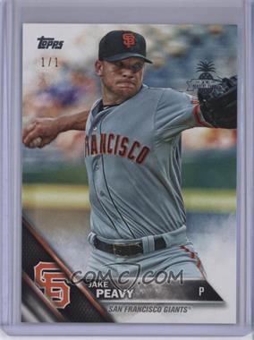 2016 Topps - [Base] - Industry Summit #320 - Jake Peavy /1