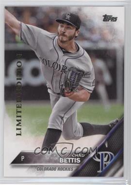 2016 Topps - [Base] - Limited Edition #149 - Chad Bettis