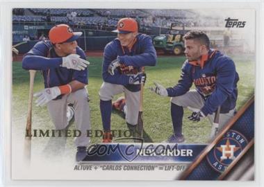 2016 Topps - [Base] - Limited Edition #170 - Checklist - New Order (Altuve + "Carlos Connection" = Lift-Off)