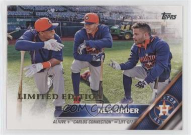 2016 Topps - [Base] - Limited Edition #170 - Checklist - New Order (Altuve + "Carlos Connection" = Lift-Off)