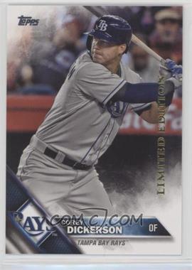 2016 Topps - [Base] - Limited Edition #570 - Corey Dickerson