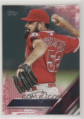 2016 Topps - [Base] - Pink #213 - Matt Shoemaker /50