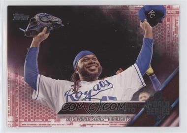 2016 Topps - [Base] - Pink #61 - World Series Highlights - Johnny Cueto /50