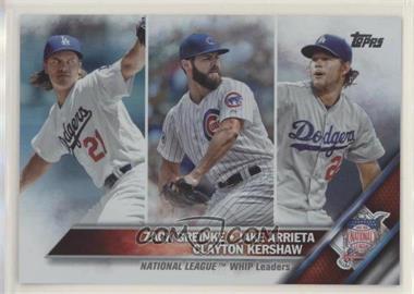 2016 Topps - [Base] - Rainbow Foil #125 - League Leaders - Zack Greinke, Jake Arrieta, Clayton Kershaw