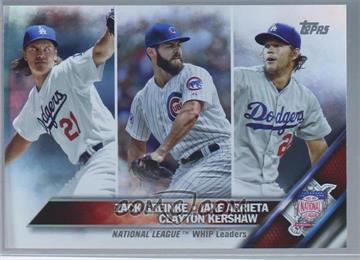 2016 Topps - [Base] - Rainbow Foil #125 - League Leaders - Zack Greinke, Jake Arrieta, Clayton Kershaw