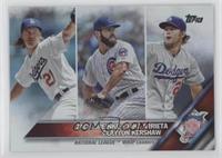 League Leaders - Zack Greinke, Jake Arrieta, Clayton Kershaw