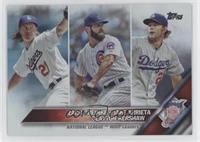 League Leaders - Zack Greinke, Jake Arrieta, Clayton Kershaw