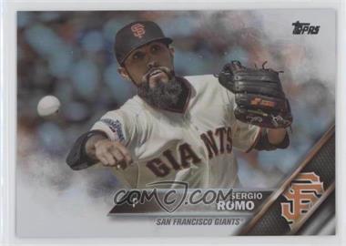 2016 Topps - [Base] - Rainbow Foil #596 - Sergio Romo