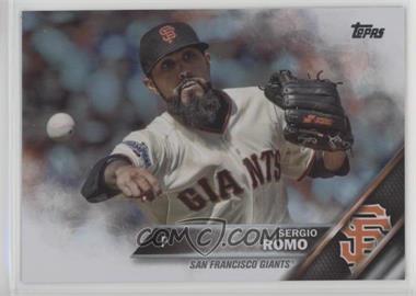 2016 Topps - [Base] - Rainbow Foil #596 - Sergio Romo