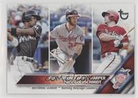 League Leaders - Paul Goldschmidt, Dee Gordon, Bryce Harper #/99