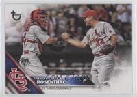 Trevor Rosenthal (Shaking Hands with Yadier Molina) #/99