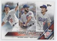 League Leaders - Zack Greinke, Jake Arrieta, Clayton Kershaw