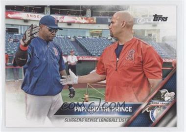 2016 Topps - [Base] #126 - Checklist - Papi and the Prince (Sluggers Revise Longball List)