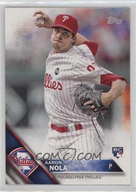 2016 Topps - [Base] #133.1 - Aaron Nola (Pitching)