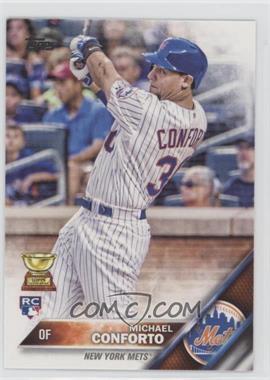 2016 Topps - [Base] #232.1 - Michael Conforto (Batting; White Jersey)