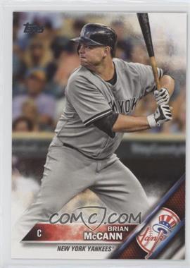 2016 Topps - [Base] #28.1 - Brian McCann (Batting)