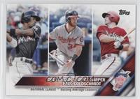 League Leaders - Paul Goldschmidt, Dee Gordon, Bryce Harper