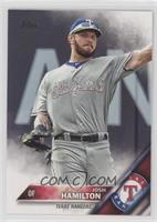 SP - Camo Uniform Variation - Josh Hamilton (Throwing)