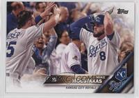 Mike Moustakas (White Jersey)