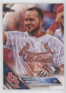 2016 Topps - [Base] #46.2 - SP - Camo Uniform Variation - Jhonny Peralta (No Cap)