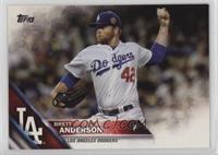 SP - Jackie Robinson Jersey Variation - Brett Anderson (Horizontal)