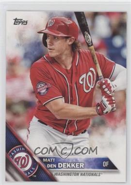 2016 Topps - [Base] #565 - Matt den Dekker