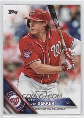 2016 Topps - [Base] #565 - Matt den Dekker