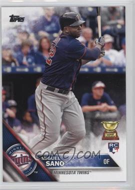 2016 Topps - [Base] #78.2 - Factory Set Variation - Miguel Sano (Blue Jersey)