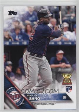 2016 Topps - [Base] #78.2 - Factory Set Variation - Miguel Sano (Blue Jersey)