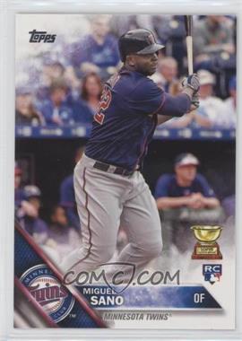 2016 Topps - [Base] #78.2 - Factory Set Variation - Miguel Sano (Blue Jersey)