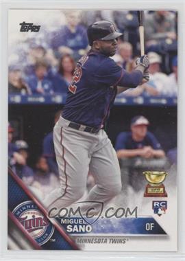 2016 Topps - [Base] #78.2 - Factory Set Variation - Miguel Sano (Blue Jersey)