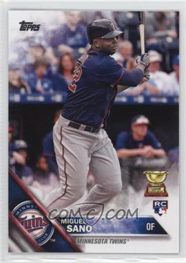 2016 Topps - [Base] #78.2 - Factory Set Variation - Miguel Sano (Blue Jersey)