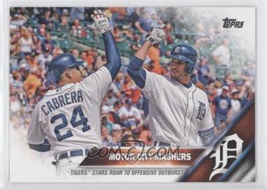 2016 Topps - [Base] #94 - Checklist - Motor City Mashers (Tigers Stars Roar to Offensive Outburst)