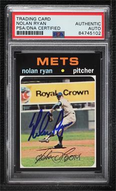 2016 Topps - Berger's Best #BB-20 - Nolan Ryan [PSA Authentic PSA/DNA Cert]