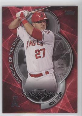 2016 Topps - Changing of the Guard #CTG-1 - Mike Trout