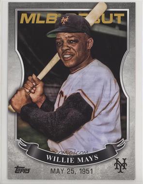 2016 Topps - MLB Debut - Topps.com Online Exclusive 5 x 7 #MLBD-22 - Willie Mays /99