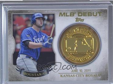 2016 Topps - MLB Debut Medallions Series 2 #MLBD2M-32 - Mike Moustakas