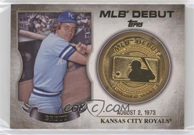 2016 Topps - MLB Debut Medallions Series 2 #MLBD2M-4 - George Brett