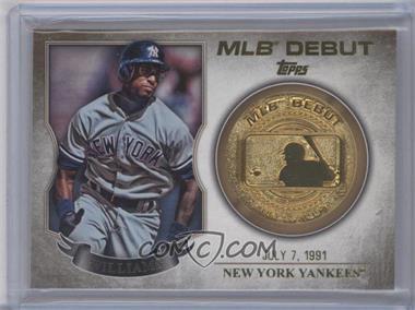 2016 Topps - MLB Debut Medallions #MDM-BW - Bernie Williams